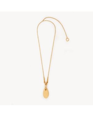 Chloé The Petal Necklace - Metallic