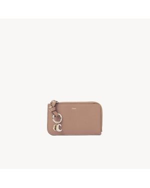 Chloé Alphabet Wallet - Pink