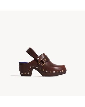 Chloé Talis Wedge Clog - Brown