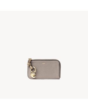 Chloé Alphabet Wallet - Grey