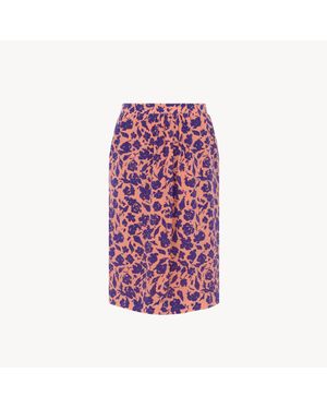 Chloé Short Pencil Skirt - Purple
