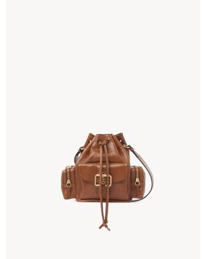 Chloé Camera Bucket Bag - Brown