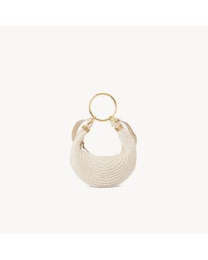 Chloé クロシェ製スモールBracelet Hobo Bag - メタリック