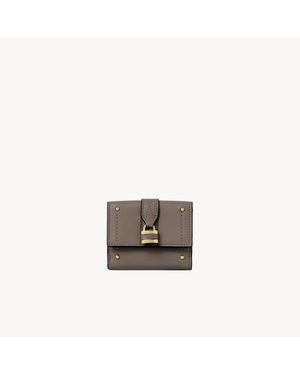Chloé Mini Paddington Tri-Fold - Grey