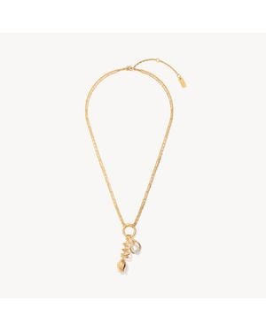 Chloé The Tulip Necklace - Metallic