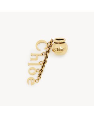 Chloé ブラス製Sphere Letters Dice ブレスレットチャーム 婦人向け ゴールド サイズ 真鍮/ブラス 95% Tpe - メタリック