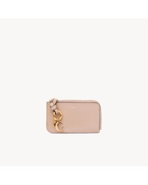 Chloé Alphabet Wallet - Pink