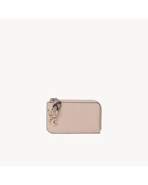 Chloé Alphabet Wallet - Pink