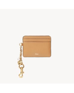 Chloé Charms Card Holder - White