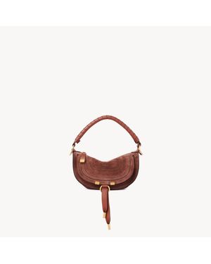 Chloé Mini Marcie Shoulder Bag - Red
