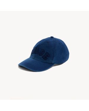 Chloé The Signature Cap - Blue