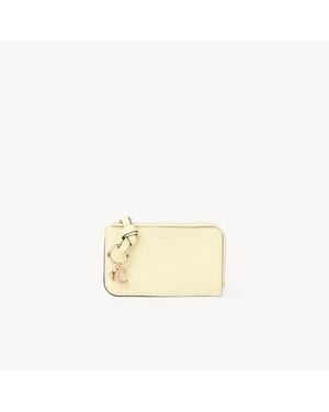 Chloé Alphabet Wallet - Metallic
