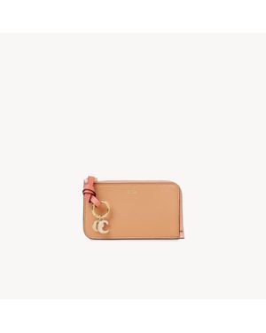 Chloé Alphabet Wallet - Pink