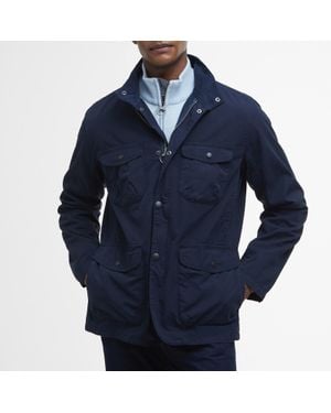 Barbour Ogston Casual Cotton-Canvas Jacket - Blue