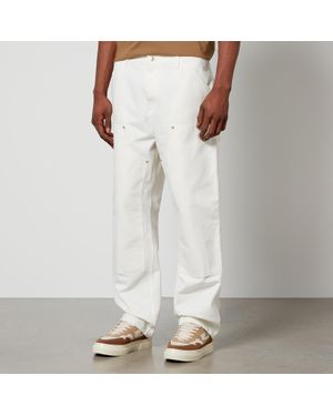 Carhartt Carhartt Double Knee Cotton Trousers - White