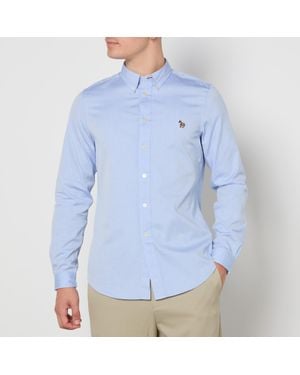 Paul Smith Zebra Tailored Fit Shirt - Blue