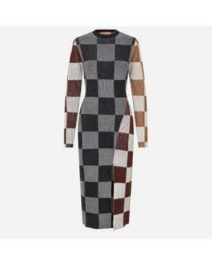 Stine Goya Midi Fitted Dress - Gray