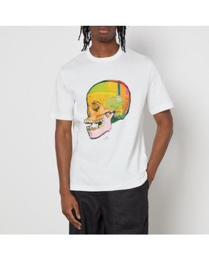 Paul Smith Skill Cotton-Jersey T-Shirt - White