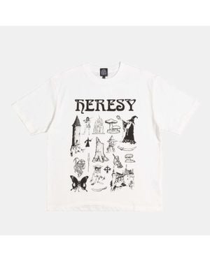 Heresy Enthusiast Cotton-Jersey T-Shirt - White