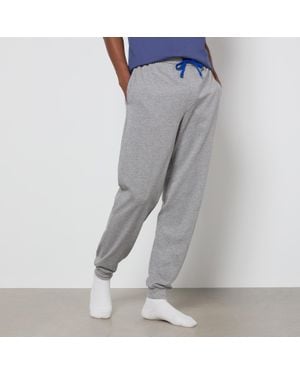 BOSS Stretch-Cotton Jersey Joggers - Grey