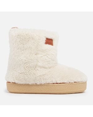 Isabel Marant Frieze Shearling Boots - White
