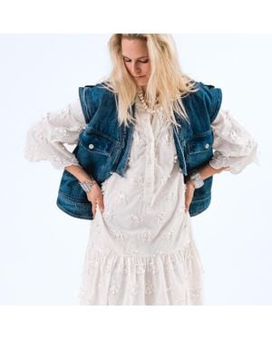 Lolly's Laundry Lollys Laundry Samll Denim Vest - Blue