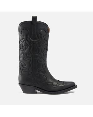 ミドルブーツ Ganni 'Western' texas boots Ganni texas boots