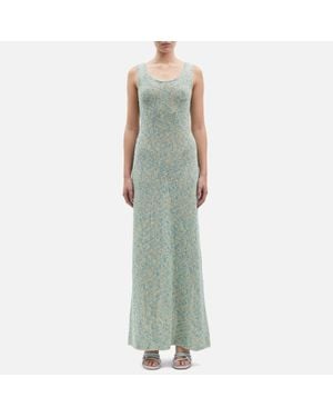 Samsøe & Samsøe Saisha 15255 Cotton-Blend Maxi Dress - Green
