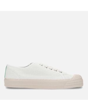 Novesta Star Master Hemp Canvas Trainers - White