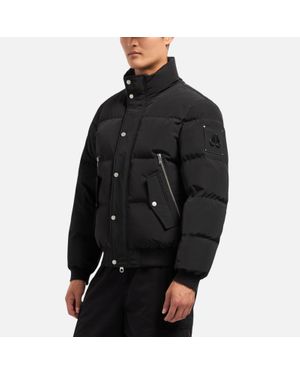 Moose Knuckles High Point Shell Bomber Jacket - Black