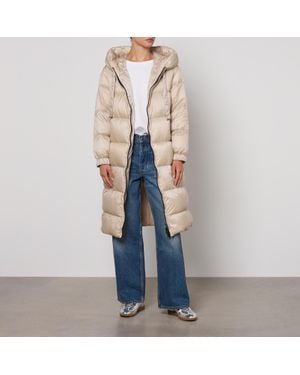 Max Mara Seipa Padded Shell Coat - Blue