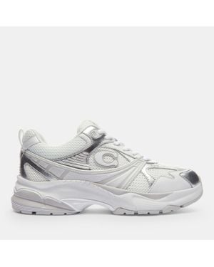 COACH Mesh Running Style Trainers - Grey