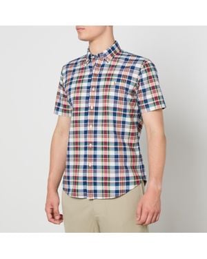 Polo Ralph Lauren Classic Oxford Cotton Short Sleeved Shirt - Blue