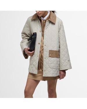 Barbour Corinne Quilted Shell Jacket - Gray