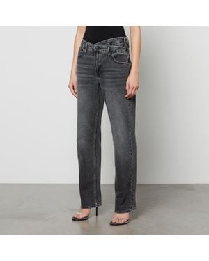 GOOD AMERICAN Good '90S Denim Jeans - Gray