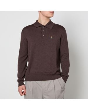 Vivienne Westwood Alex Turtle-Neck Wool Sweater - Brown