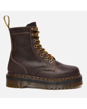 Dr. Martens Dr Jadon Arc Crazy Horse Boots - Brown
