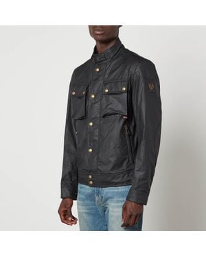 Belstaff Racemaster Waxed-Cotton Jacket - Black