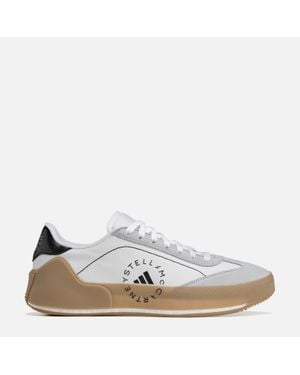 adidas By Stella McCartney Leather Boost Trainers - White