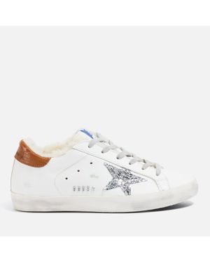 Golden Goose Superstar Leather Trainers - White