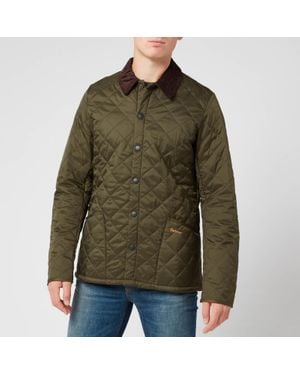 Barbour Olive Heritage Liddesdale Jacket - Green