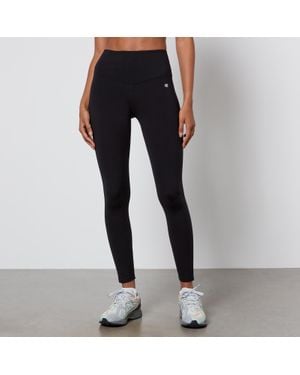 Anine Bing Blake Stretch-Jersey Leggings - Black