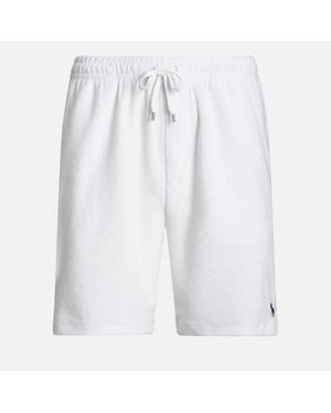 Polo Ralph Lauren Cotton Terry Shorts - White