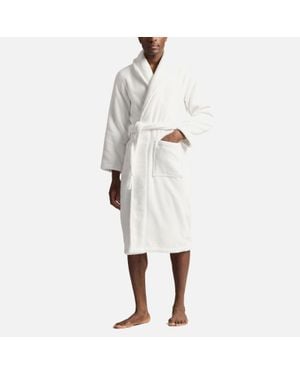 Polo Ralph Lauren Cotton-Terry Bear Gown - White