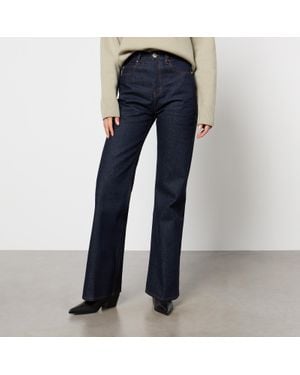 Ami Paris Denim Flared-Fit Jeans - Blue