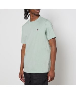Paul Smith Zebra Cotton-Jersey T-Shirt - Green