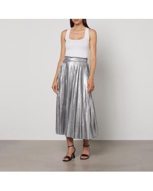 Weekend by Maxmara Gamma Georgette Skirt - Grey