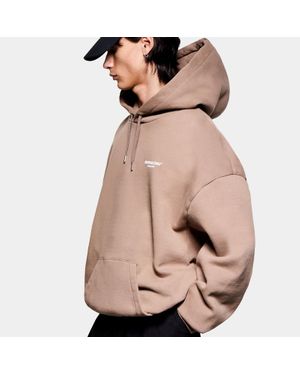 MKI Miyuki-Zoku Miyuki Zoku Design Studio Loopback Cotton-Blend Hoodie - Natural