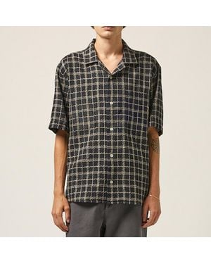 Corridor NYC Wavy Cotton-Blend Shirt - Black