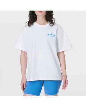 Sweaty Betty Explore More Organic Cotton-Jersey T-Shirt - White